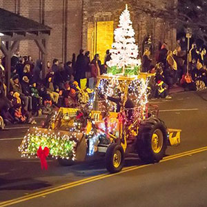 Calistoga Lighted Tractor Parade