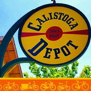 Calistoga Bicycle Tour at Sharpsteen Museum