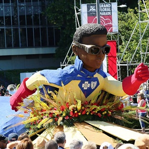 Rose Festival Starlight Parade in Downtown Portland